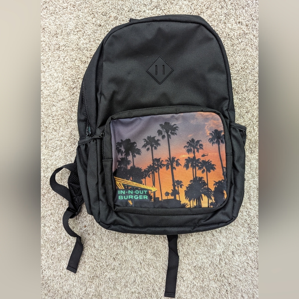 New In N Out Burger Backpack Associates Christmas Gift